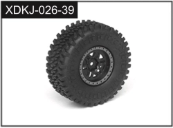 J-026-39 red – Náhradné kolesá (2 ks) pre Reckless/Devotee rot